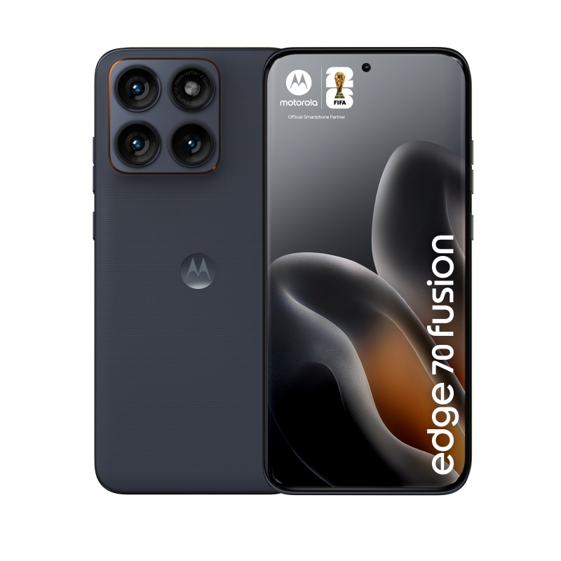 Motorola edge 70 fusion 17,2 cm (6.78") Dual-SIM Android 16.0 5G USB Typ-C 8 GB 256 GB 7000 mAh Schwarz