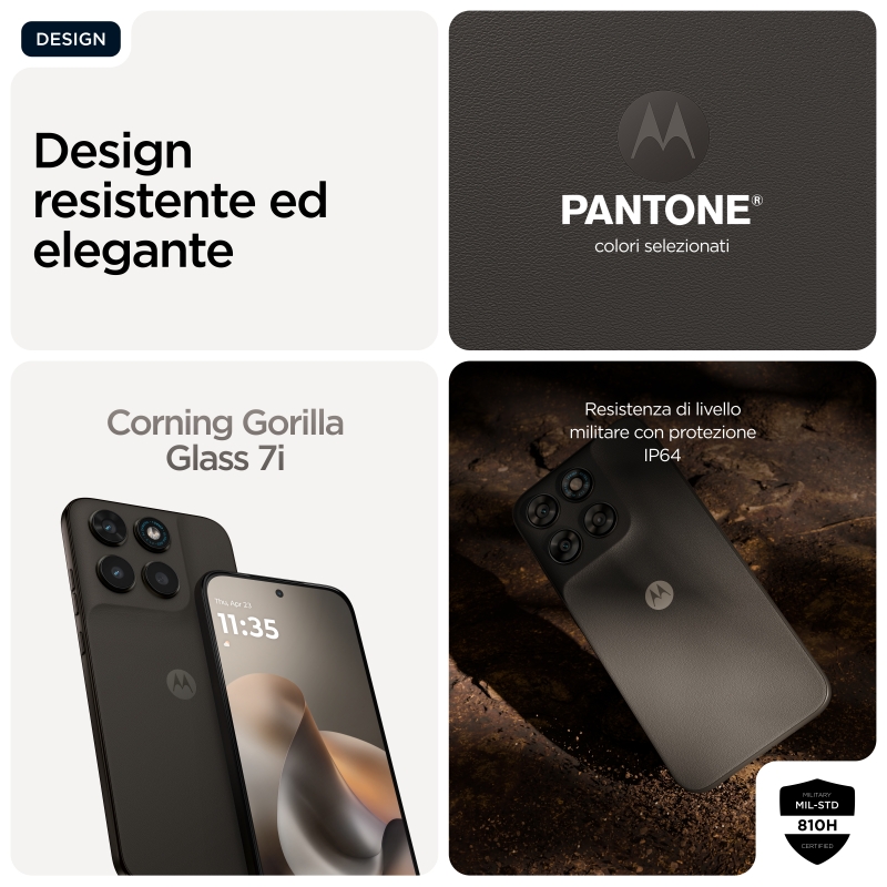 Motorola moto g77 17,3 cm (6.8") Hybride Dual-SIM Android 16.0 5G USB Typ-C 8 GB 256 GB 5200 mAh Schwarz