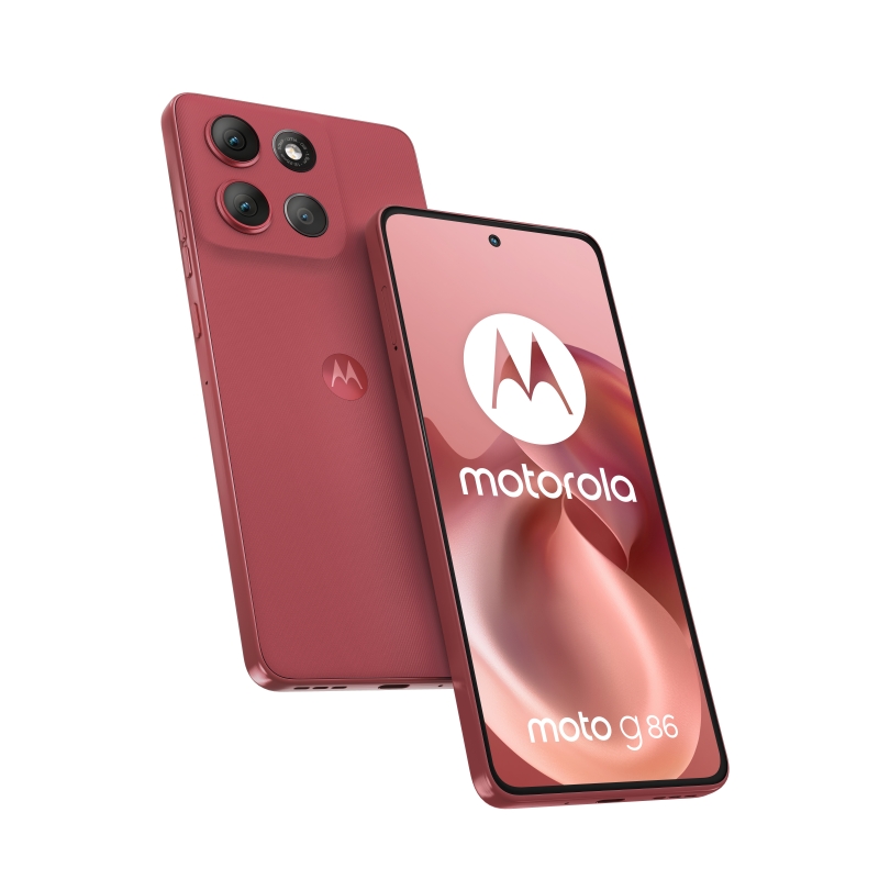 Motorola moto g86 5G 16,9 cm (6.67") Double SIM Android 15 USB Type-C 8 Go 256 Go 5200 mAh Rose