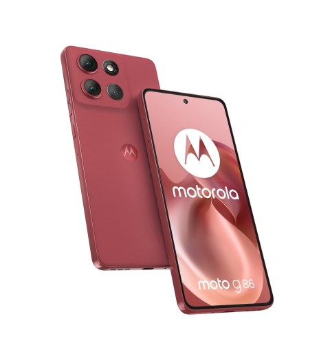 Motorola moto g86 5G 16,9 cm (6.67") SIM doble Android 15 USB Tipo C 8 GB 256 GB 5200 mAh Rosa