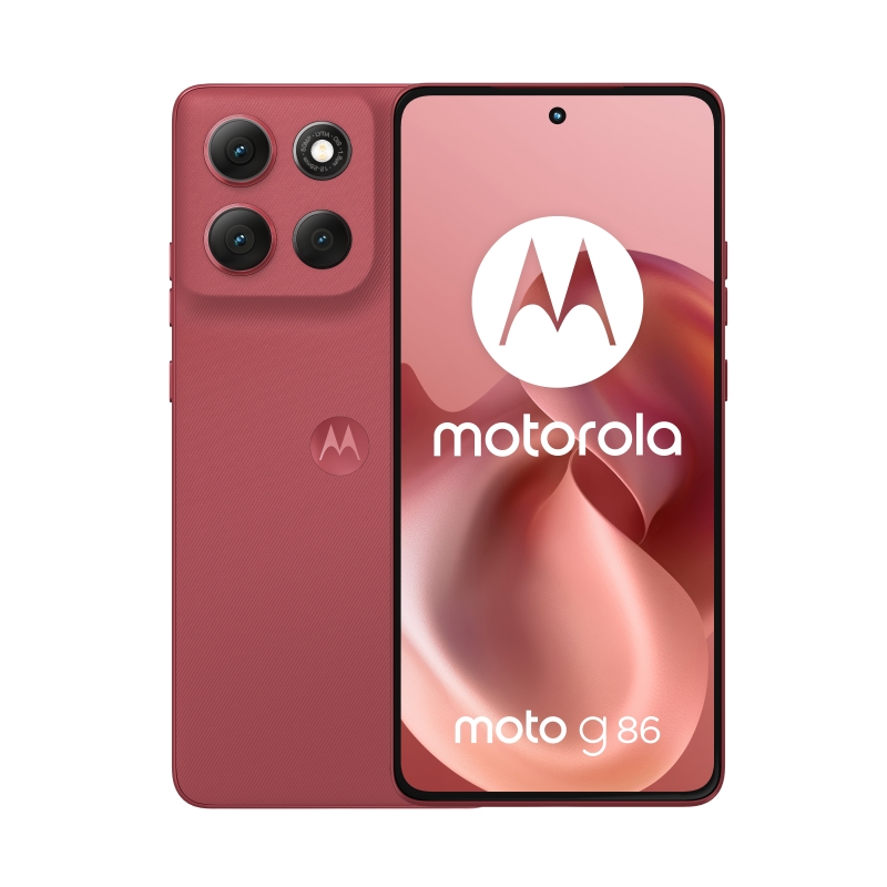 Motorola moto g86 5G 16,9 cm (6.67") Dual-SIM Android 15 USB Typ-C 8 GB 256 GB 5200 mAh Pink