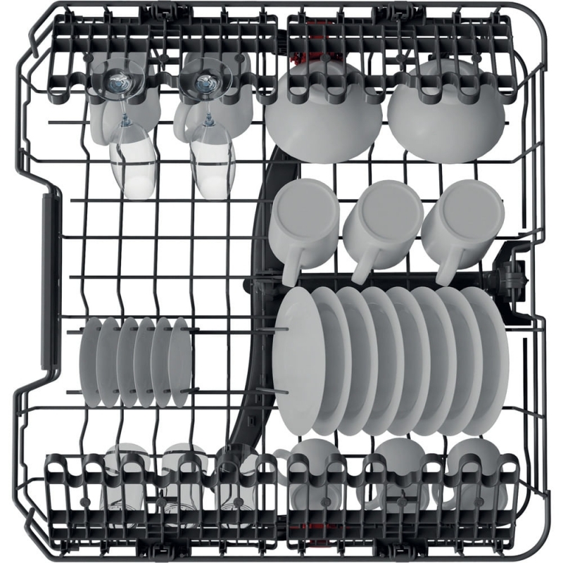 Whirlpool WH4IFC14BN6S Fully built-in 14 place settings