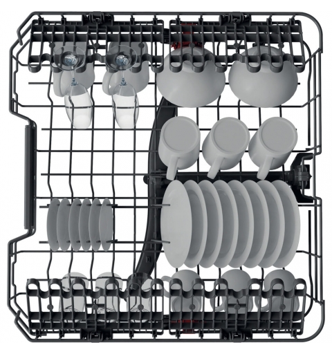 Whirlpool WH4IFC14BN6S Completamente integrado 14 cubiertos