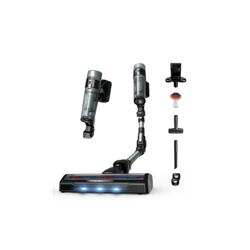 Rowenta X-Force Flex 10.80 Aspiradora escoba Batería Secar Sin bolsa 0,44 L Verde, Negro