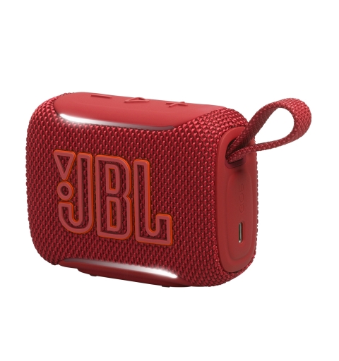 JBL GO 5 Speaker Bluetooth ultra‑portatile con potente Pro Sound e bassi incisivi, pairing AirTouch, design impermeabile, 10