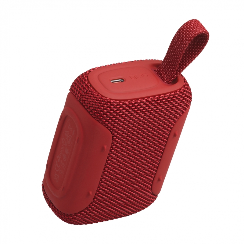 JBL GO 5 Altavoz monofónico portátil Rojo 4,8 W