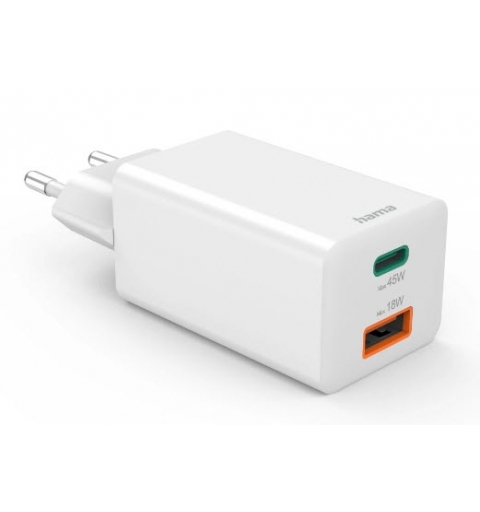 Hama 00201993 mobile device charger Mobile phone, Laptop, Smartphone, Tablet White AC Fast charging Indoor