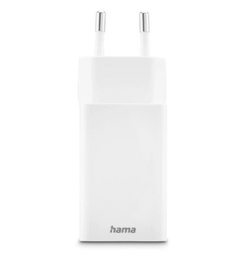 Hama 00201993 cargador de dispositivo móvil Teléfono móvil, Portátil, Smartphone, Tableta Blanco Corriente alterna Carga rápida