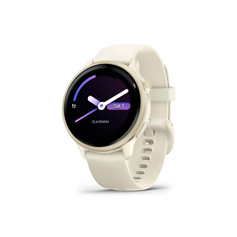Garmin vívoactive 6 3,05 cm (1.2") AMOLED 42 mm Digital 390 x 390 Pixeles Pantalla táctil Blanco Wifi GPS (satélite)