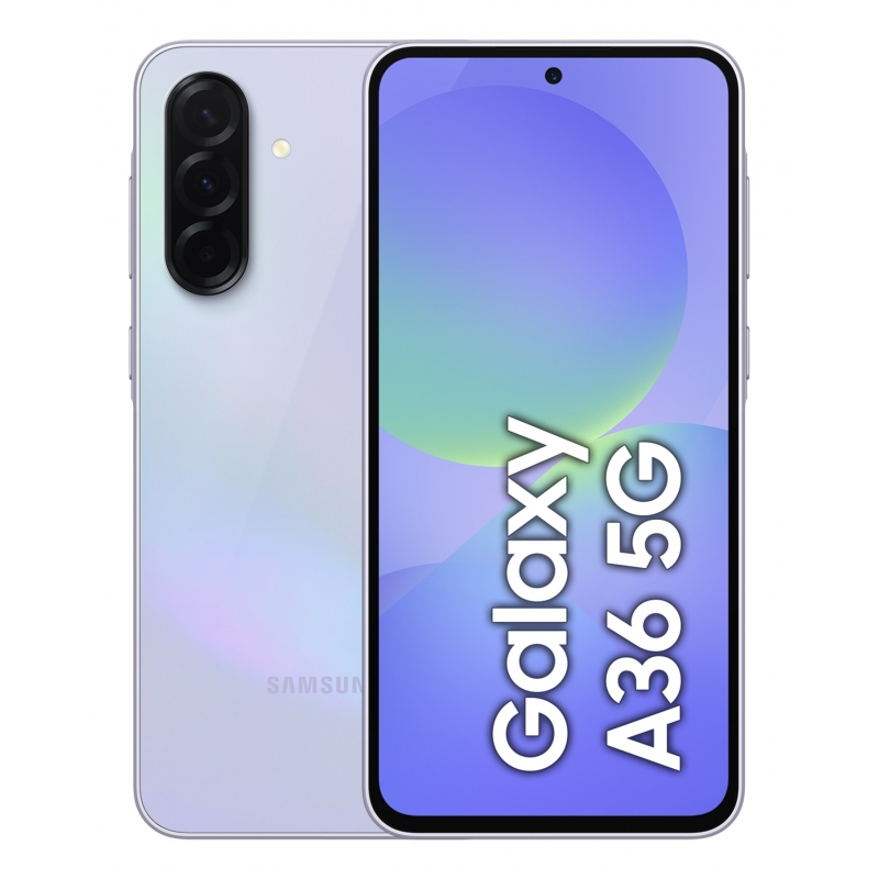 Samsung Galaxy A36 5G 17 cm (6.7") Doppia SIM Android 15 USB tipo-C 6 GB 128 GB 5000 mAh Lavanda