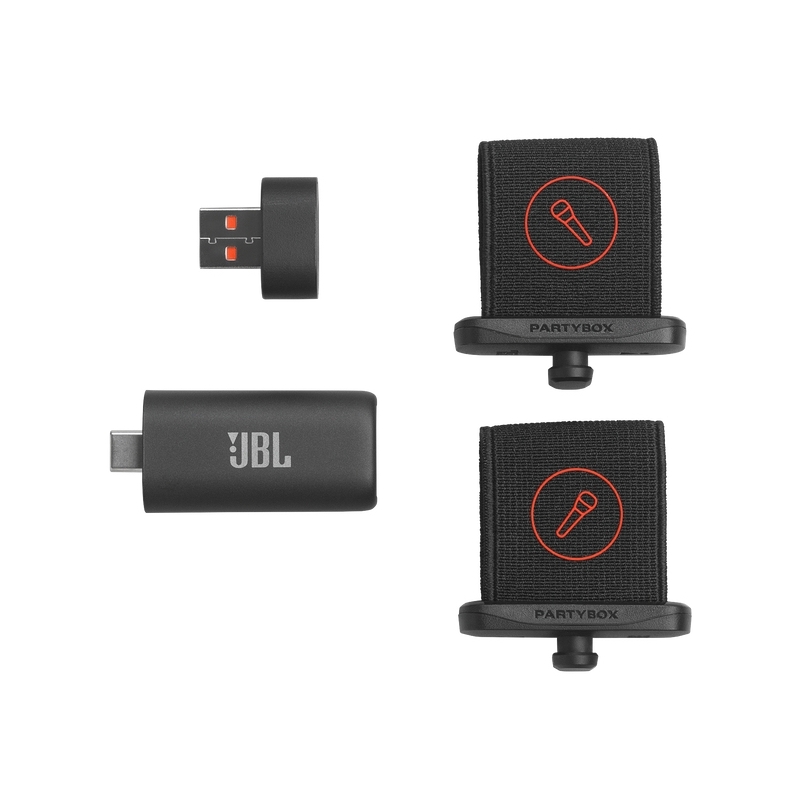 JBL EasySing Mics Nero Microphone set