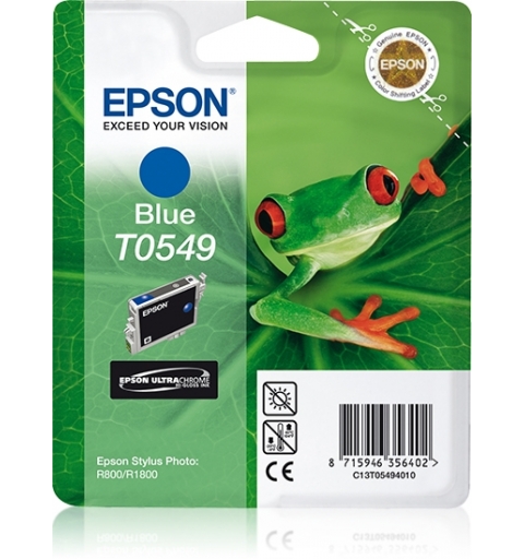 Epson Singlepack Blue T0549 Ultra Chrome Hi-Gloss