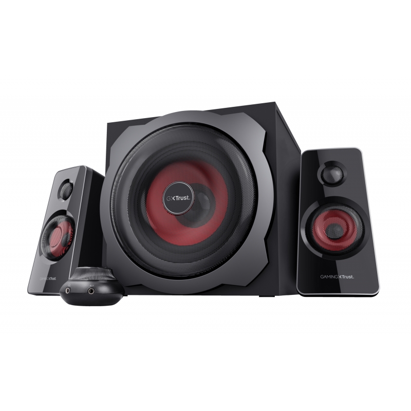 Trust GXT 38 2.1 speaker set 60 W Universal Black 2.1 channels 15 W