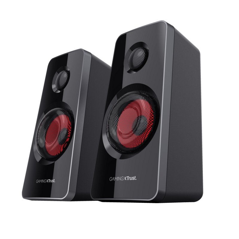Trust GXT 38 2.1 conjunto de altavoces 60 W Universal Negro 2.1 canales 15 W