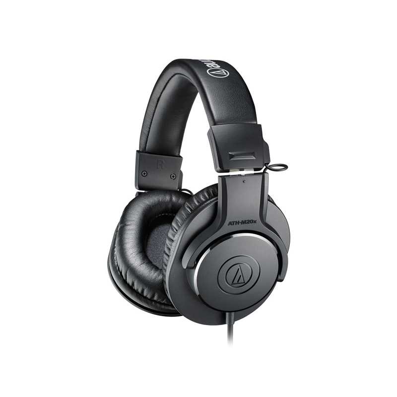 Audio-Technica ATH-M20X cuffia e auricolare Cuffie Cablato A Padiglione Studio Nero Audio-Technica ATH-M20X cuffia e auricolare Cuffie Cablato A Padiglione Studio Nero