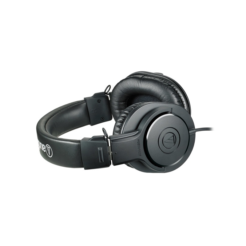 Audio-Technica ATH-M20X auricular y casco Auriculares Alámbrico Diadema Escenario Estudio Negro
