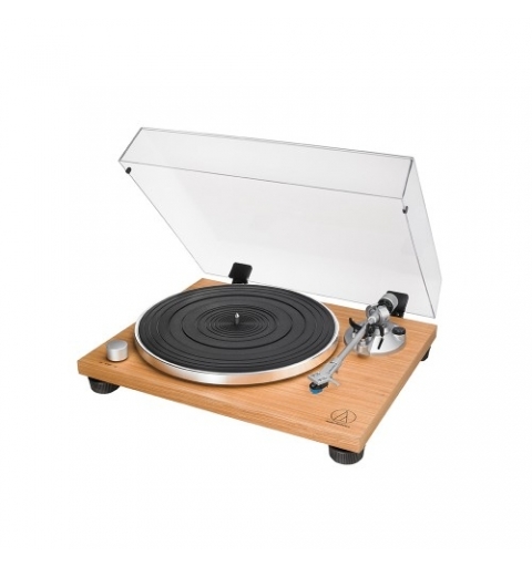 Audio-Technica AT-LPW30TK Audio-Plattenspieler mit Riemenantrieb Holz Manuell