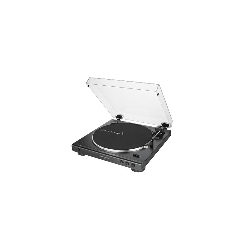 Audio-Technica AT-LP60XBT Tocadiscos de tracción por correa Negro Totalmente automático