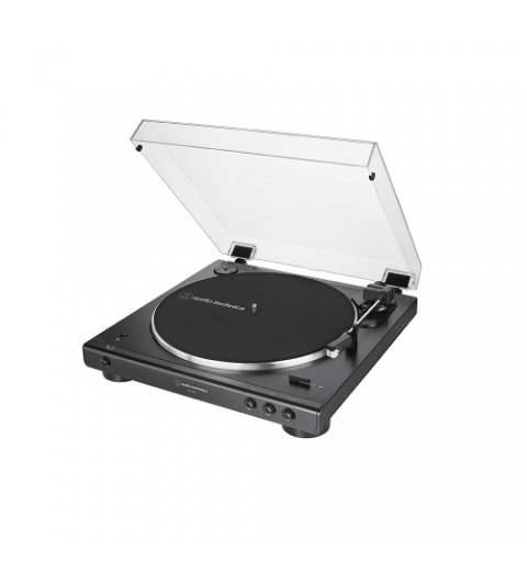 Audio-Technica AT-LP60XBT Tocadiscos de tracción por correa Negro Totalmente automático