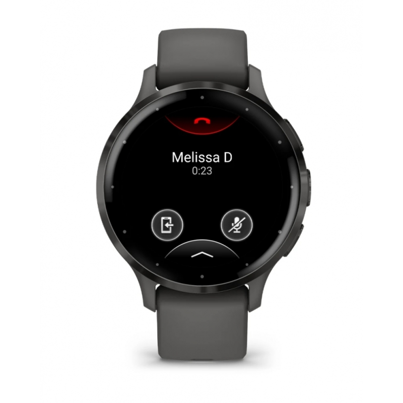 Garmin Venu 3S 3.05 cm (1.2") AMOLED 41 mm Digital 390 x 390 pixels Touchscreen Grey Wi-Fi GPS (satellite)