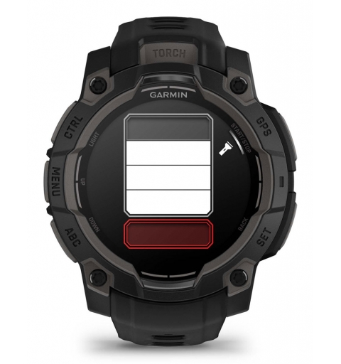 Garmin Instinct 3 AMOLED 3,05 cm (1.2") 45 mm Digitale 390 x 390 Pixel Touch screen Nero GPS (satellitare)