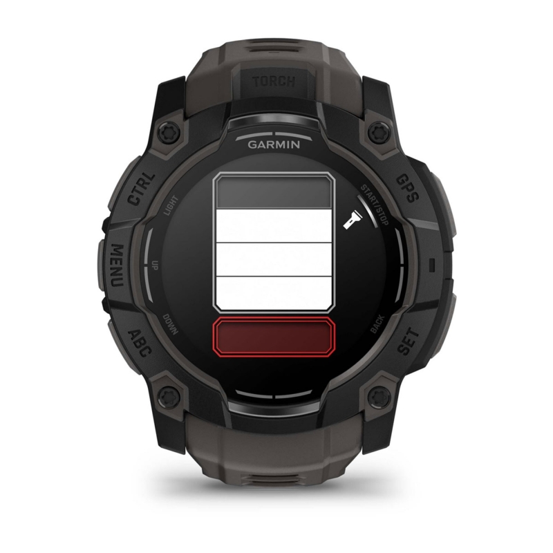 Garmin Instinct 3 AMOLED 3,3 cm (1.3") 50 mm Digitale 416 x 416 Pixel Touch screen Nero GPS (satellitare)