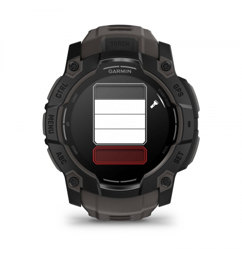Garmin Instinct 3 AMOLED 3,3 cm (1.3") 50 mm Numérique 416 x 416 pixels Écran tactile Noir GPS (satellite)