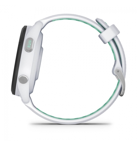 Garmin Forerunner 265S 2,79 cm (1.1") AMOLED 42 mm Digital 360 x 360 Pixel Touchscreen Schwarz, Weiß WLAN GPS