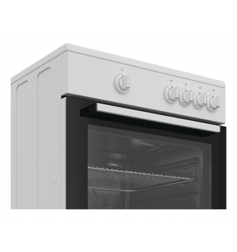Indesit I6GGKMW Cuisinière Gaz Blanc
