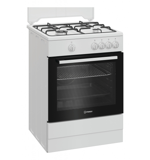 Indesit I6GGKMW Cuisinière Gaz Blanc