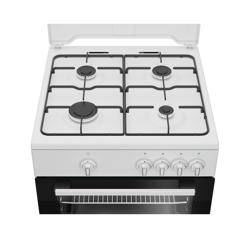 Indesit I6GGKMW Cucina Gas Bianco
