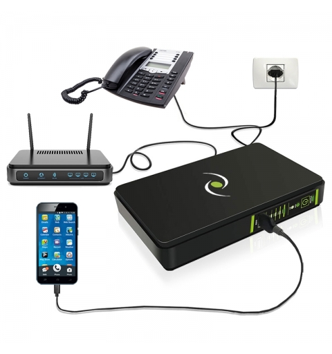 Tecnoware FGCERAPLDC252 gruppo di continuità (UPS) Standby (Offline) 18 W