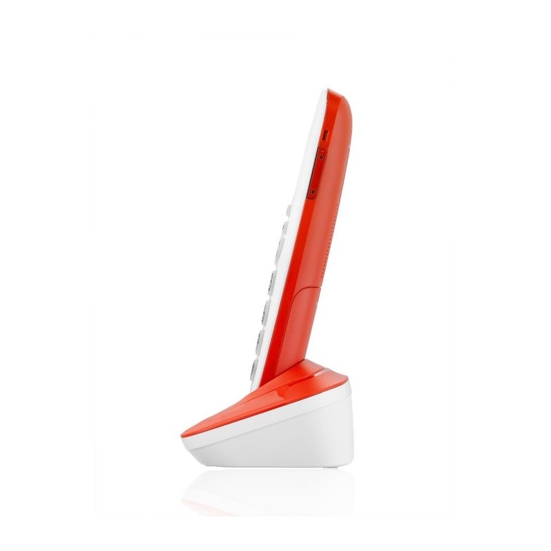 Brondi Bravo Bright Telefono DECT Identificatore di chiamata Rosso