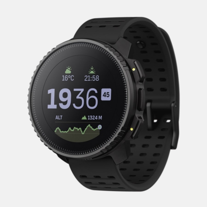 Suunto SS050862000 smartwatch sport watch 3.56 cm (1.4") Dot-matrix 49 mm 280 x 280 pixels Touchscreen Black GPS (satellite)