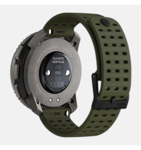 Suunto Vertical 3.56 cm (1.4") Dot-matrix 49 mm 280 x 280 pixels Touchscreen Black GPS (satellite)