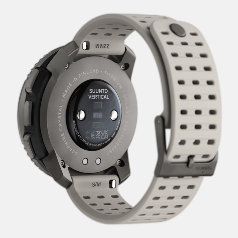 Suunto SS050860000 Smartwatch Sportuhr 3,56 cm (1.4") Punktmatrix 49 mm 280 x 280 Pixel Touchscreen Titan GPS