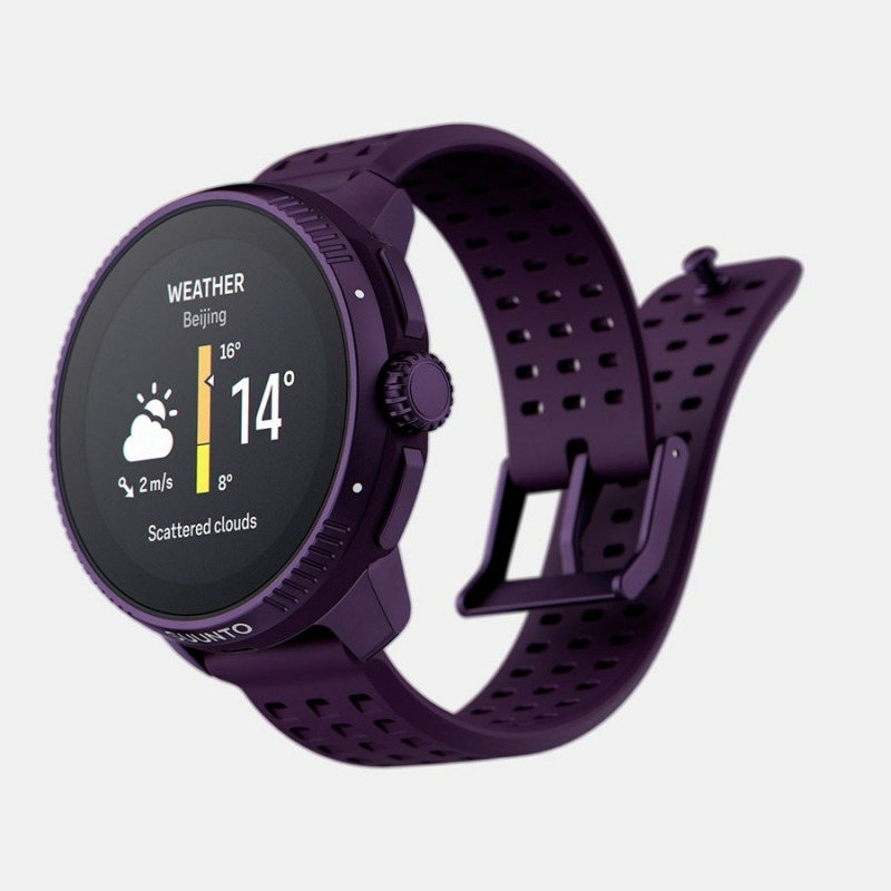 Suunto Race 3,63 cm (1.43") AMOLED 49 mm Digital 466 x 466 Pixel Touchscreen Violett GPS