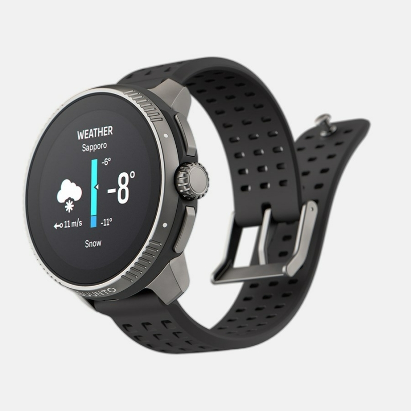 Suunto Race 3,63 cm (1.43") AMOLED 49 mm Digital 466 x 466 Pixel Touchscreen Schwarz GPS