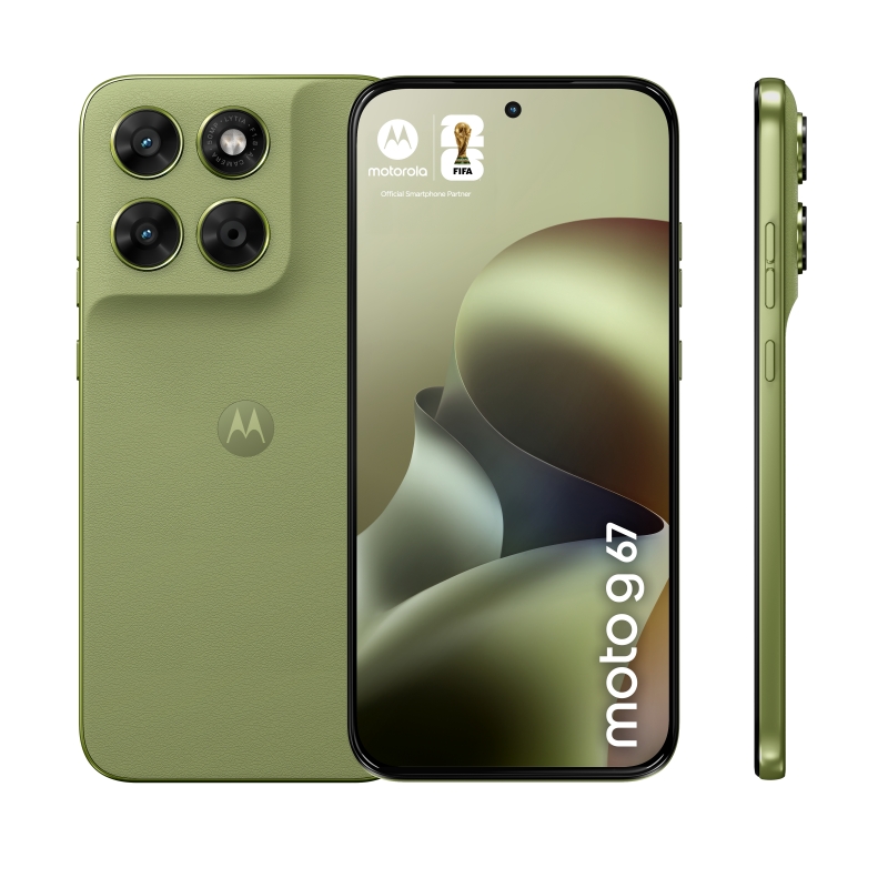Motorola moto g67 17,3 cm (6.8") Double SIM hybride Android 16.0 5G USB Type-C 4 Go 256 Go 5200 mAh Vert