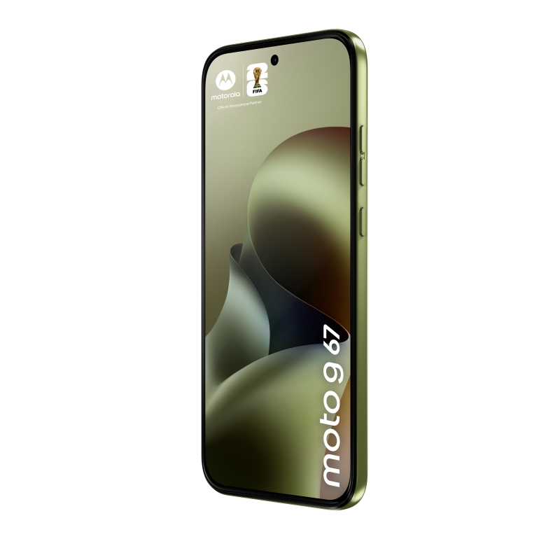 Motorola moto g67 17.3 cm (6.8") Hybrid Dual SIM Android 16.0 5G USB Type-C 4 GB 256 GB 5200 mAh Green