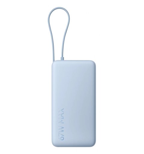 Xiaomi 67W Power Bank 20000 Lithium-Ion (Li-Ion) 20000 mAh Blau