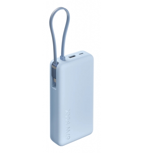 Xiaomi 67W Power Bank 20000 Lithium-Ion (Li-Ion) 20000 mAh Bleu