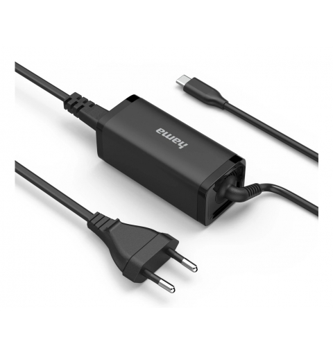 Hama 00200023 adaptateur de puissance & onduleur Intérieure 65 W Noir