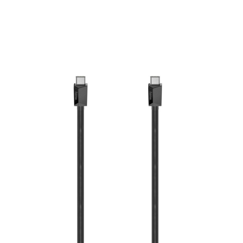 Hama Full-Featured USB Kabel USB 3.2 Gen 2 (3.1 Gen 2) 1 m USB C 10 Gbit s Schwarz