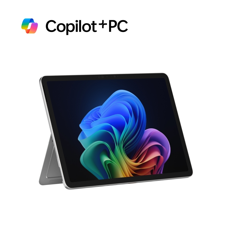 Microsoft Surface Pro 12" Snapdragon 256 GB 30,5 cm (12") 16 GB Wi-Fi 7 (802.11be) Windows 11 Home Platin