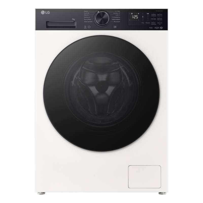 LG F2NX50S9THB washing machine Front-load 9 kg 1200 RPM White