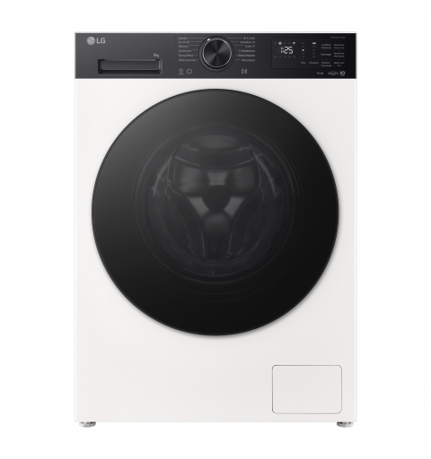 LG F2NX50S9THB washing machine Front-load 9 kg 1200 RPM White