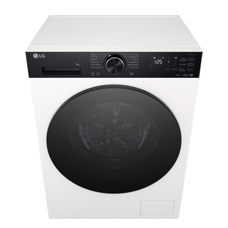 LG F2NX50S9THB washing machine Front-load 9 kg 1200 RPM White