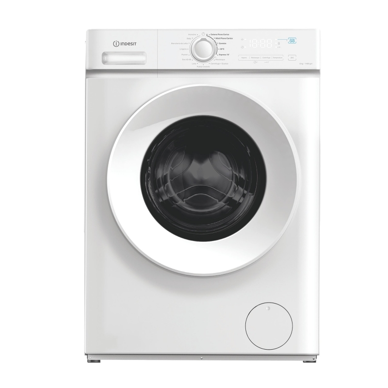 Indesit IMA 864 MY TIME IT 8kg, classe A, White, 1400 giri, Display Digitale Indesit IMA 864 MY TIME IT 8kg, classe A, White, 1400 giri, Display Digitale