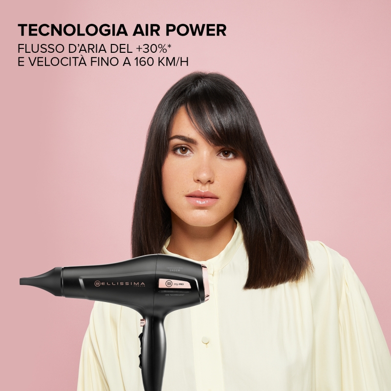 Bellissima My Pro P3 3400 Haartrockner 2400 W Schwarz